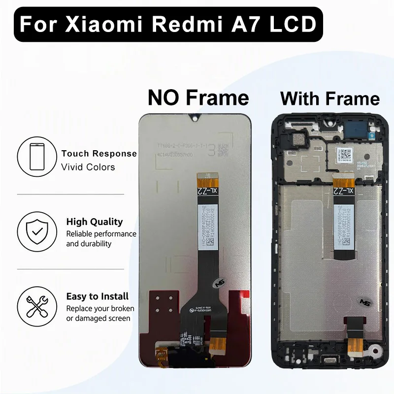 IPS For Xiaomi Redmi A7 Display 26020RNB4A LCD Touch Screen Panel Digitizer Assembly For Redmi A7 Pro 4G 5G LCD Replacement Part