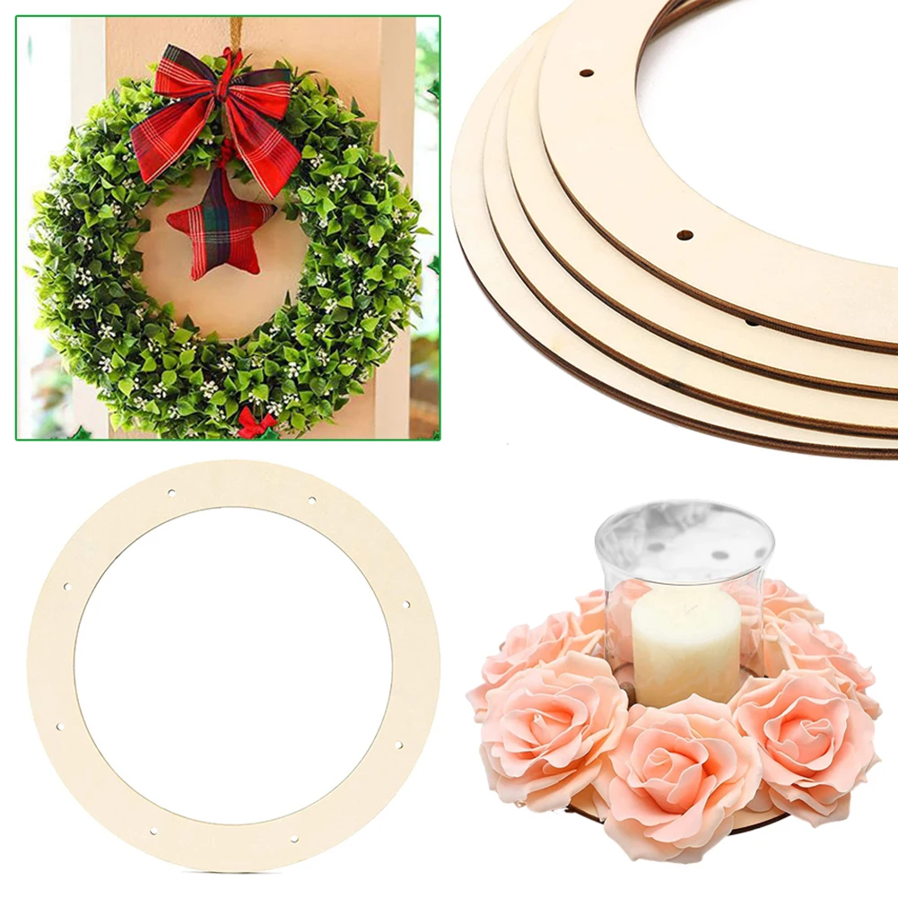 

Большие деревянные кольца для свадьбы, цветочные венок, проекты, незаконченные цветочные обручи, кольца для входной двери, приветственный венок