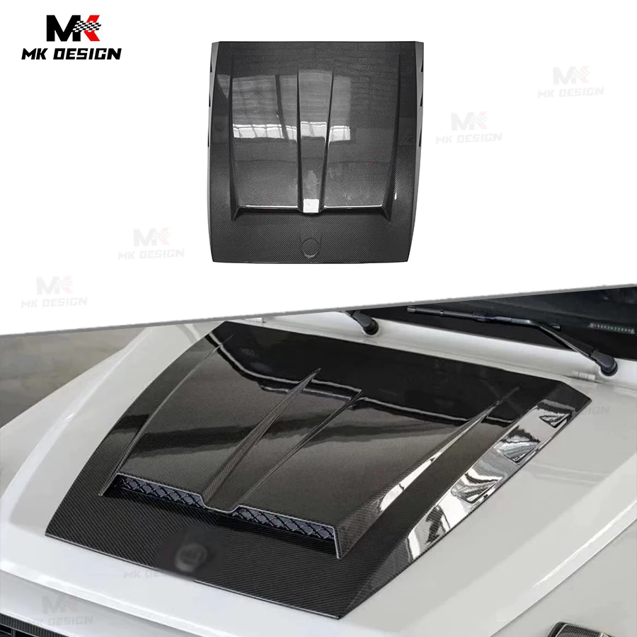 

Carbon Fiber Front Engine Bonnet Hood Cover Replacement for Mercedes-Benz G Class W463 08-16 Front Hood Auto Parts