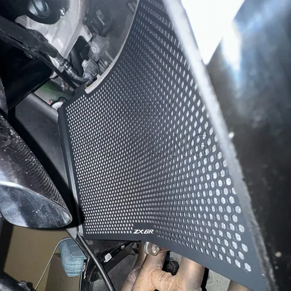 ZX636 ZX6R 2009 ~ 2025 2024 2023 2022 2021 دراجة نارية شبكة المبرد غطاء حماية لكاواساكي ZX 636 ZX-6R الأداء ZX 6R