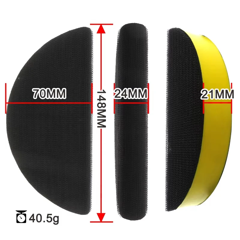 6 Inches Flexible Foam Hand Sanding Block Sanding Board Hook and Loop for Wood Furniture Restoration Home Arts and Crafts