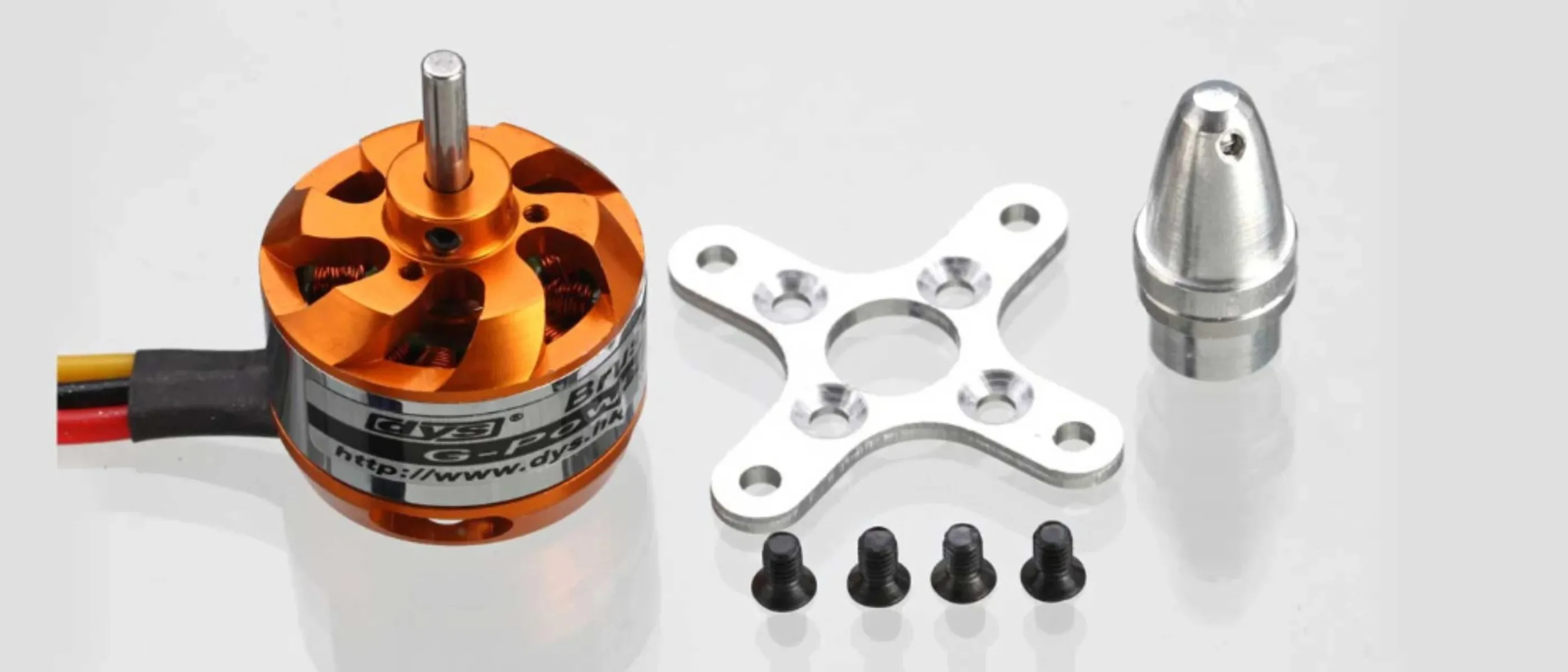 

DYS D2822 Motor: Precision 2-3S LiPo Power for RC Drones & Aircraft. Select Your Optimal KV Rating