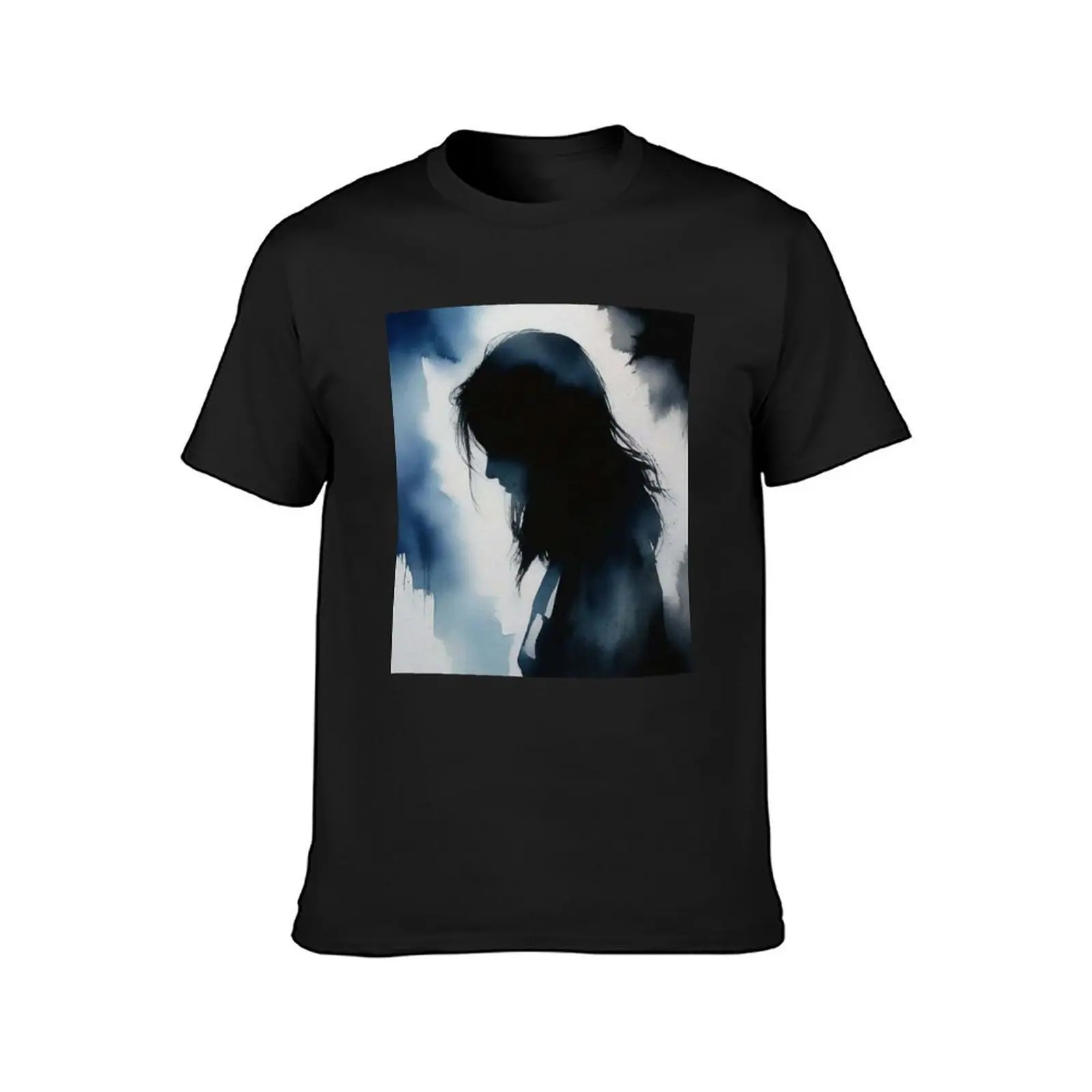 Portraits of Loneliness #9 T-Shirt aesthetic clothes kawaii clothes blanks men t shirt