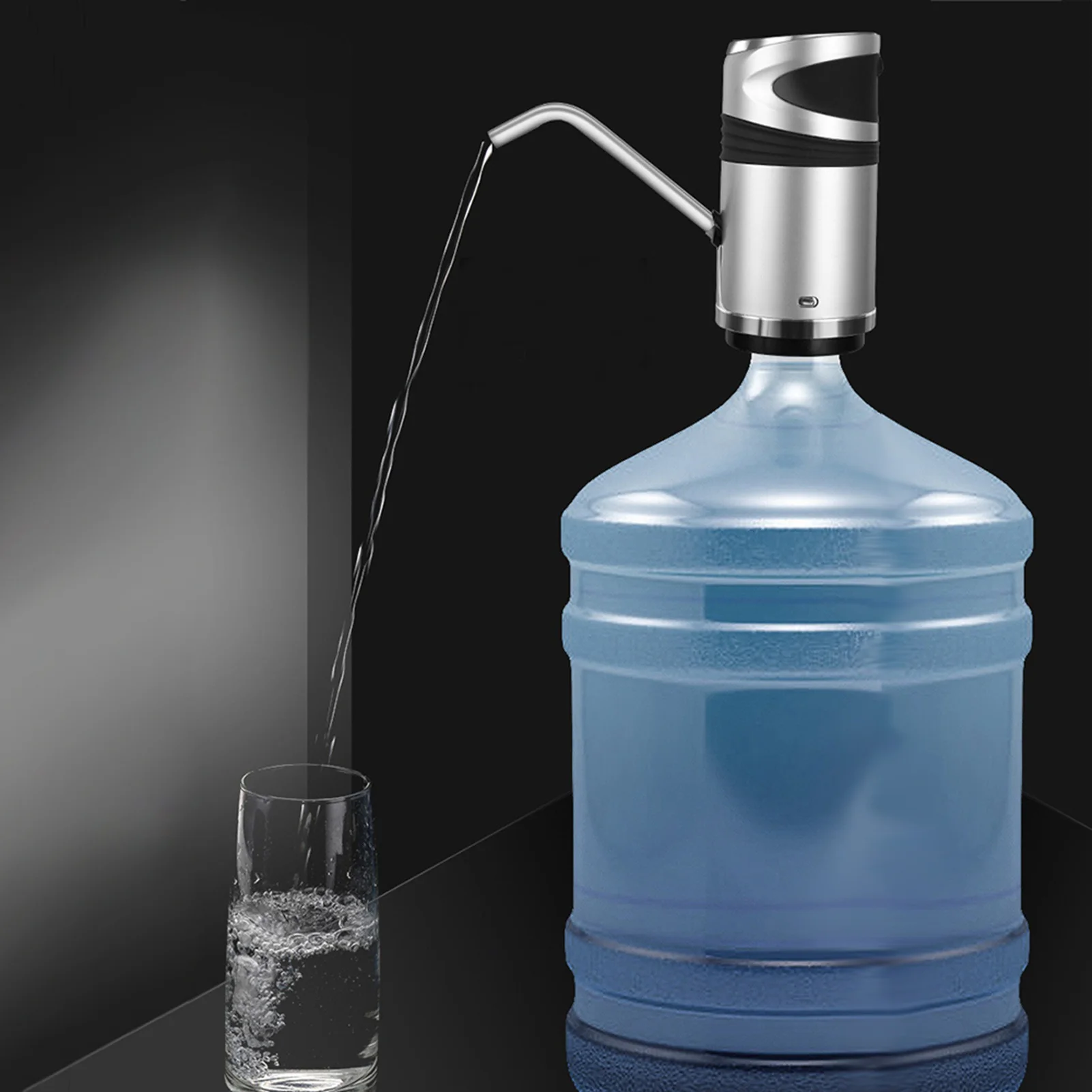 USB Charging Electric Drinking Water Pump Automatic Dispenser Switch For Gallon Bottle Home Office