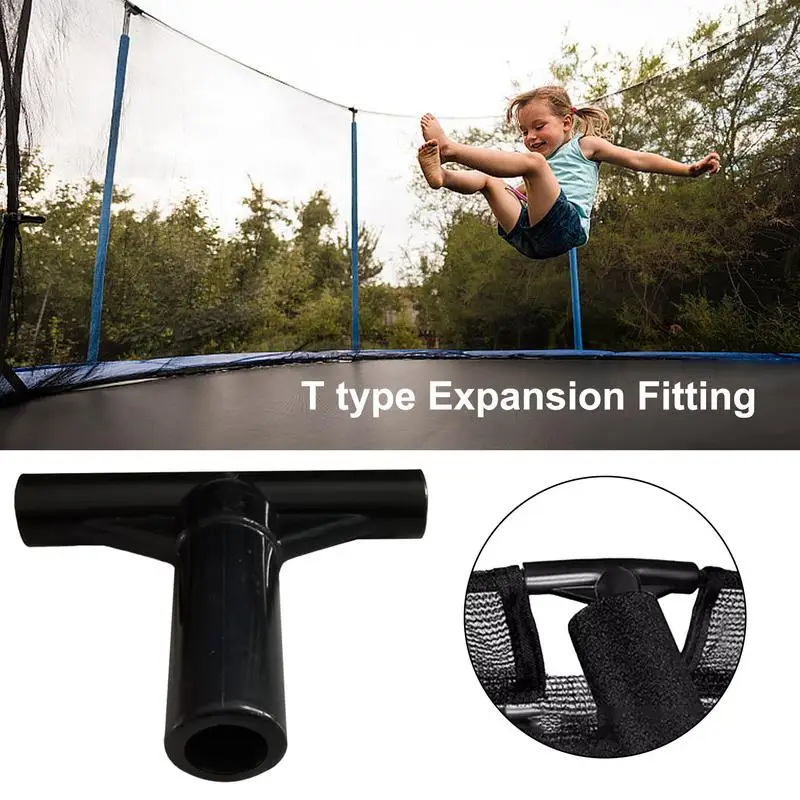 1pcs Trampoline Frame Parts Expansion Fittings Trampoline Enclosure Replacement Protective Tube Quick Connect For Trampoline