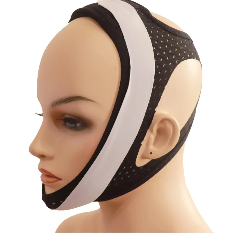 Mesh V-face with breathable sleeping mask, anti breathing and mouth opening breathing correction mask