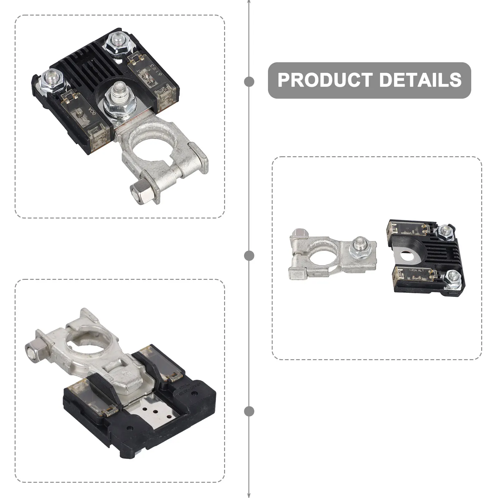 Newest Abs 140Amp / 80 Amp Fuse Battery Terminal For BRZ 2013-2021 OEM Number 82211-CA010 81608-YC000 Car Accessories