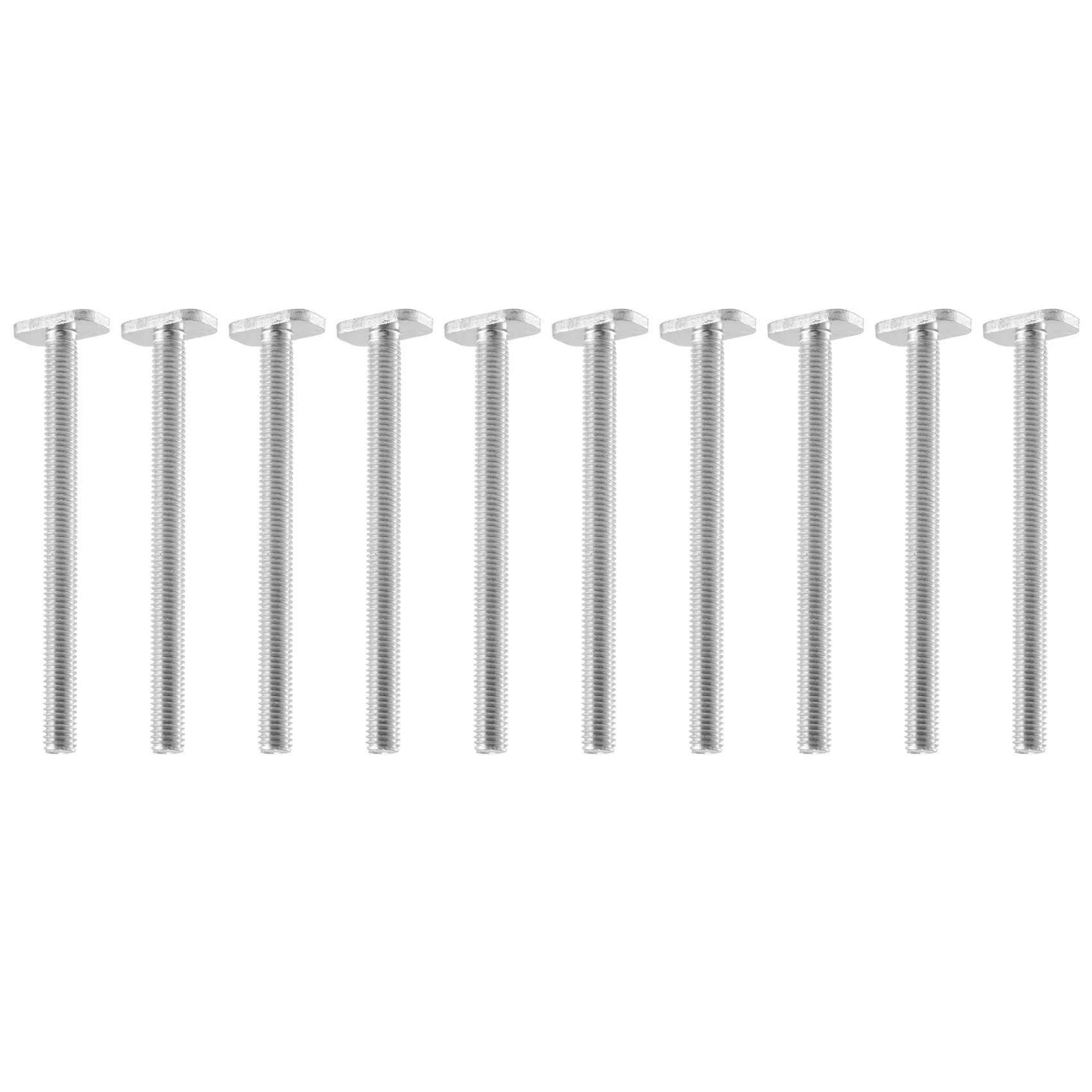

SYW-10Pcs M8x100mm T-Nut Sliding Screws For 30 Series Miter Track T-Slot Woodworking Tool
