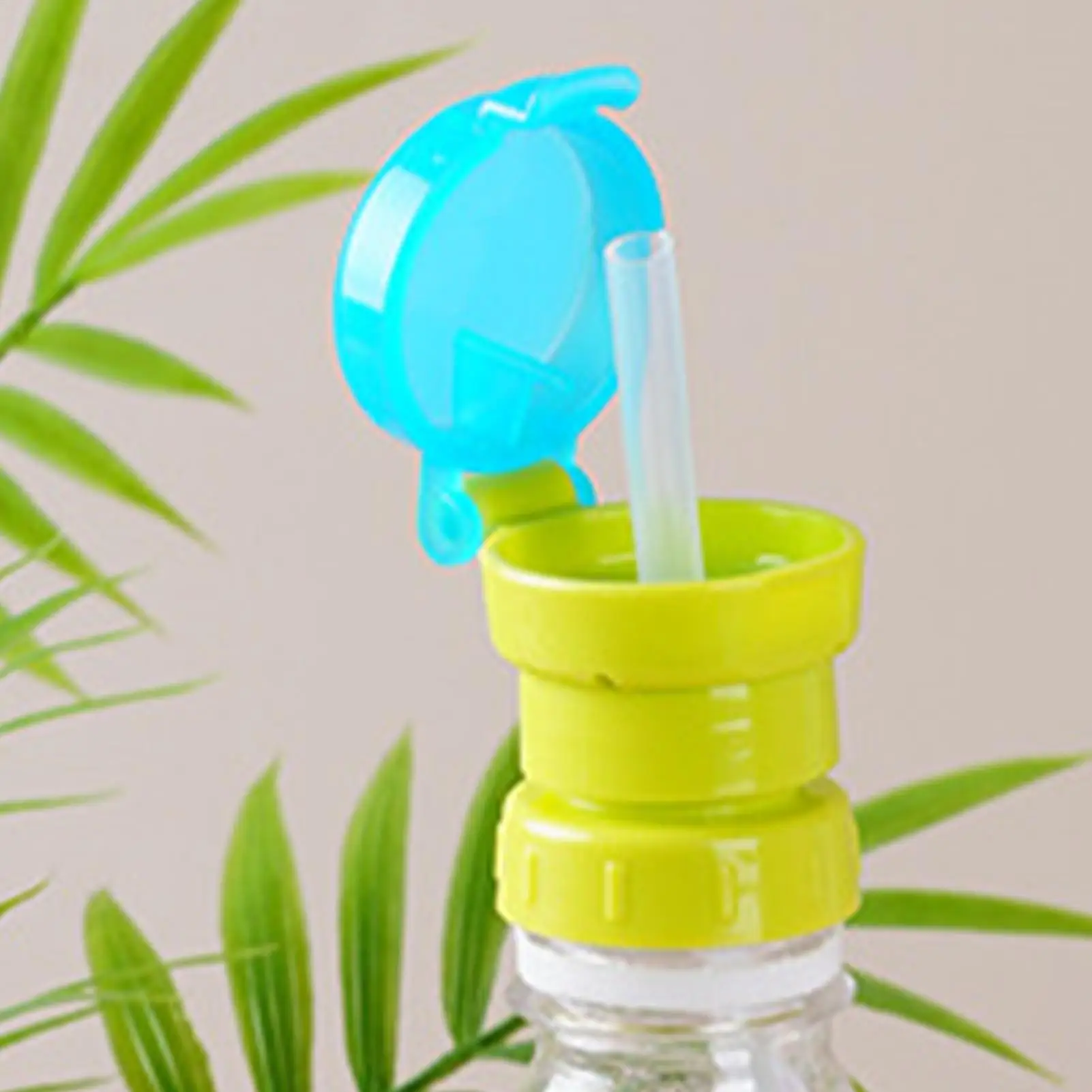 1 Stück Auslaufsicherer Flaschenverschluss für Saft, Limonade und Wasser mit Strohhalm - Sicherer Trinkverschluss für Kinder – Detail 8