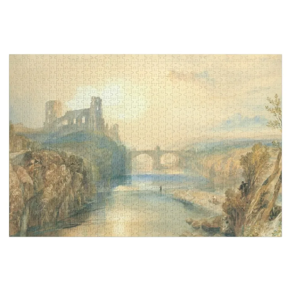 Joseph Mallord William Turner Barnard Castle Jigsaw Puzzle Custom Child Gift Custom Woodens For Adults Puzzle