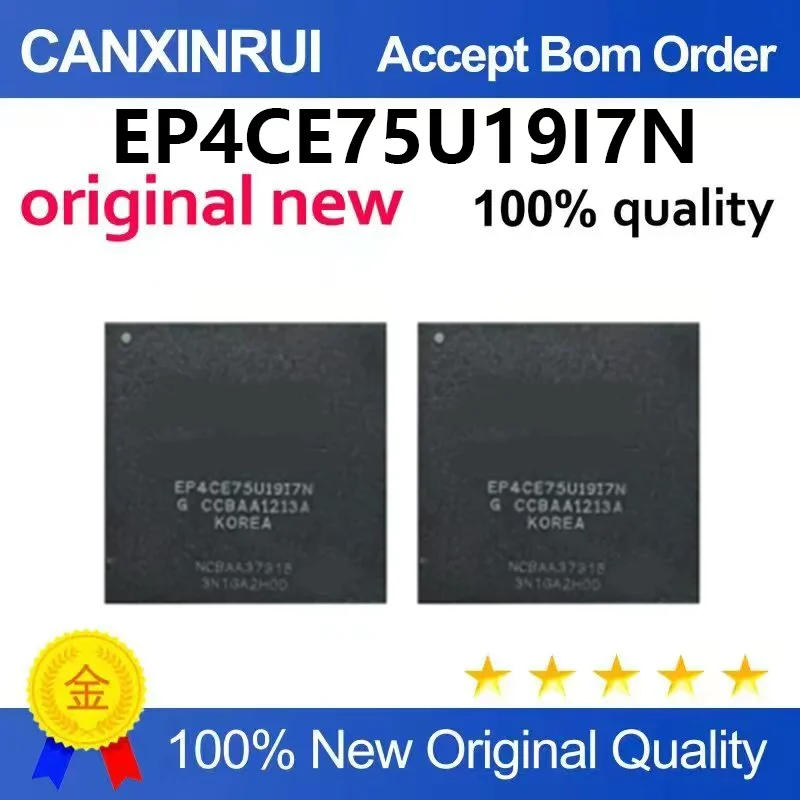 （5pcs-100pcs）EP4CE75U19I7N BGA-484 Programmable Logic Device Integrated Circuit IC Chip