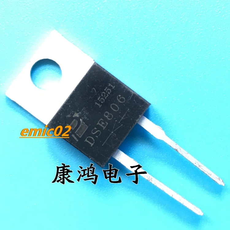 10pieces Original stock  DSE806 ER806 UF806 806 TO-220  8A 600V