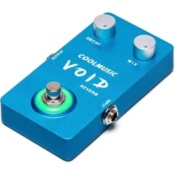 COOLMUSIC C-RV01 Reverb Guitar Effect Pedal Aluminium alloy case