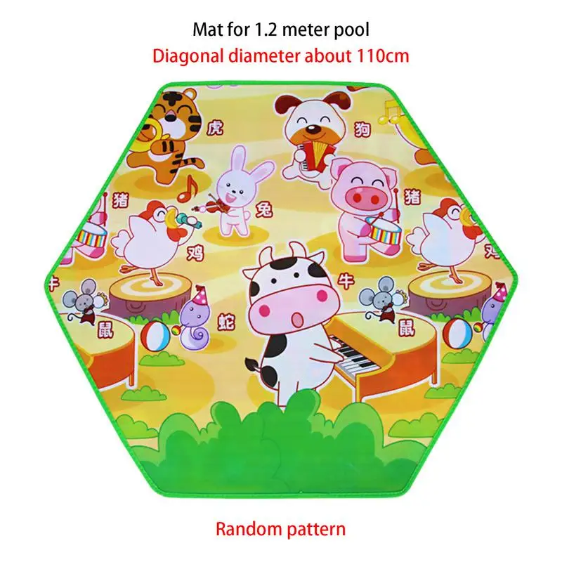 Newbornn Crawling Mat Hexagon Elastic Baby Play Mat Waterproof Anti-Slip Children Crawling Carpet Toys For Newborns Babies