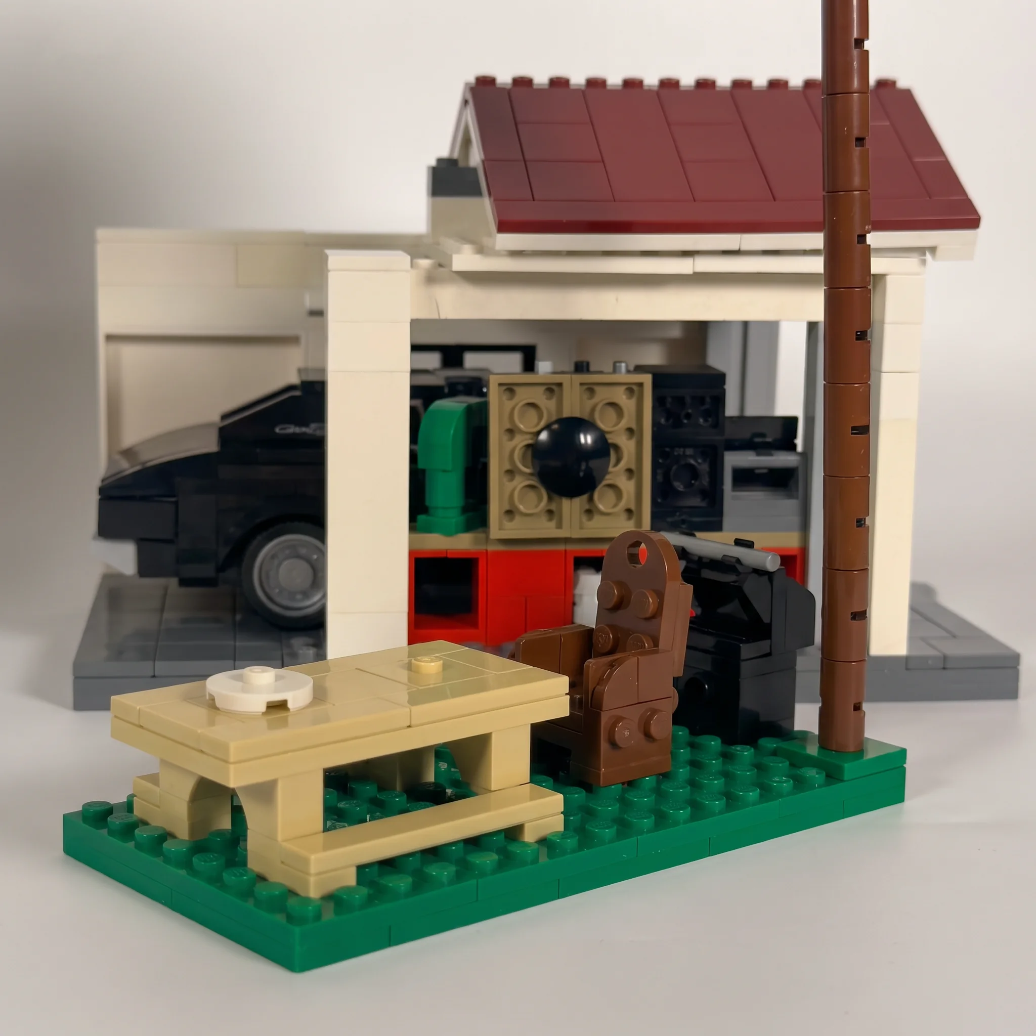 PolaDeer 1176-teiliges Toretto-Familienhaus MOC-Baustein-Set, Hobby-Bausatz, Modellspielzeug, Geburtstagsgeschenk für Kinder – Detail 4