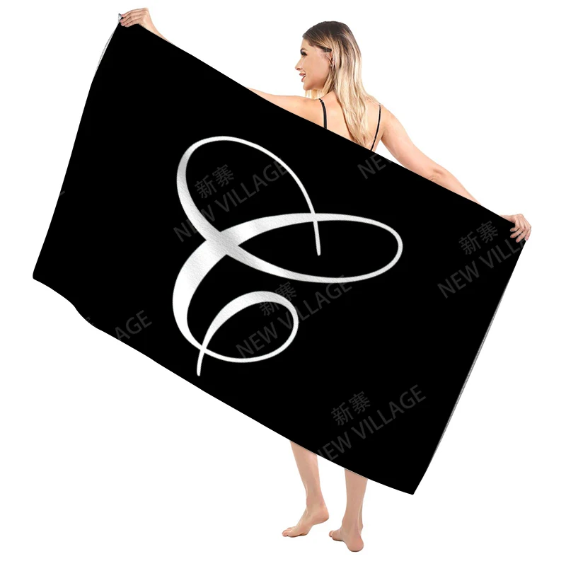 Bathroom Bath towel for adults sauna Large beach towel Gym towel Large hotel woman shower quick drying microfiber simple letter