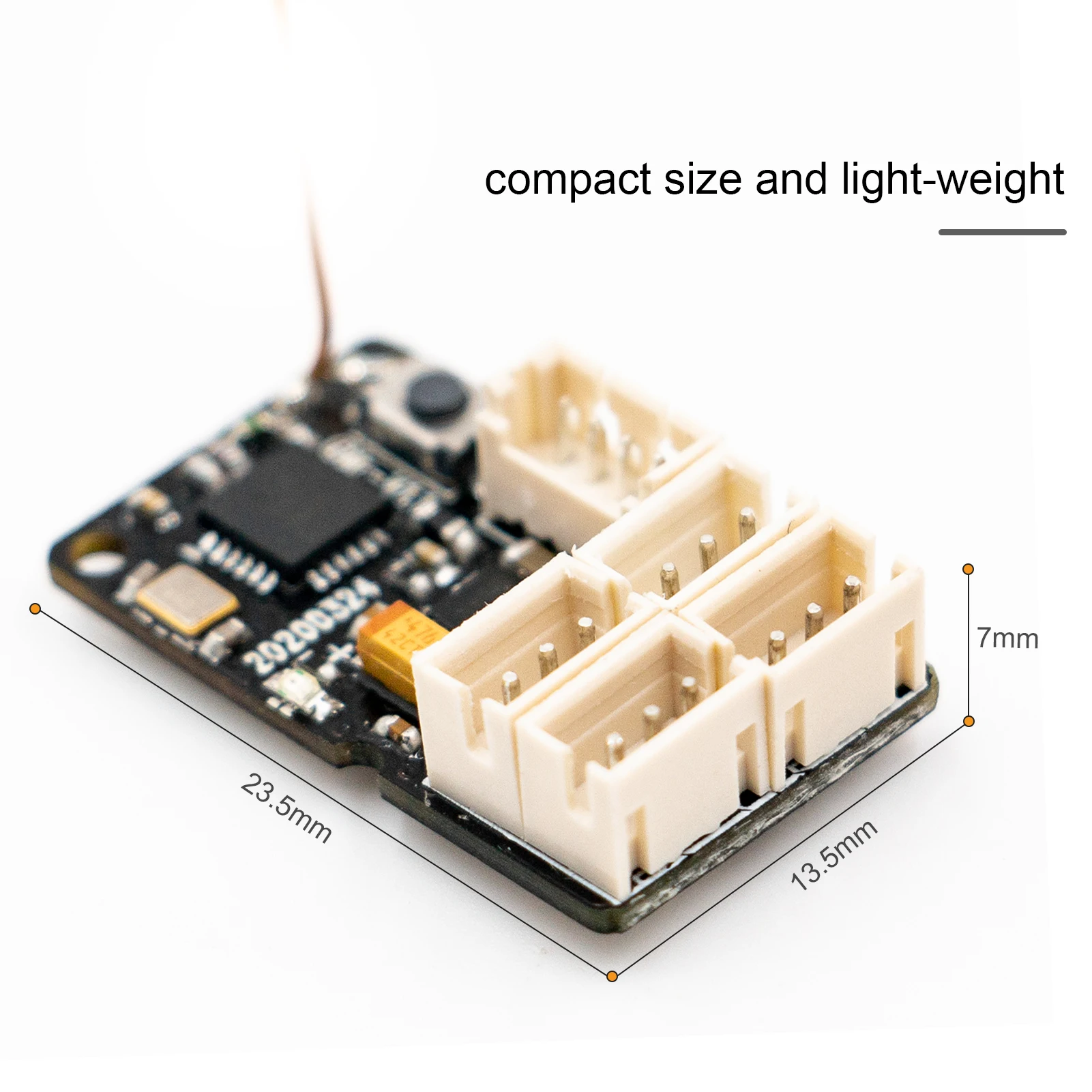 FLYSKY GMr 2.4GHz 4CH AFHDS3 Receiver PWM Output for RC Racing Vehicle Drifting for NB4/NB4 Lite Transmitters DIY Replacement