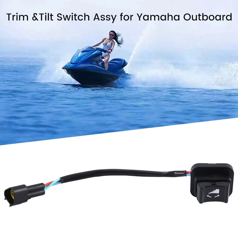 

69J-82563 переключатель Trim & Tilt, сменный в сборе для Yamaha, подвесной мотор 4-тактный, 20-70HP/115/150/200/225/300HP 69J-82563-01