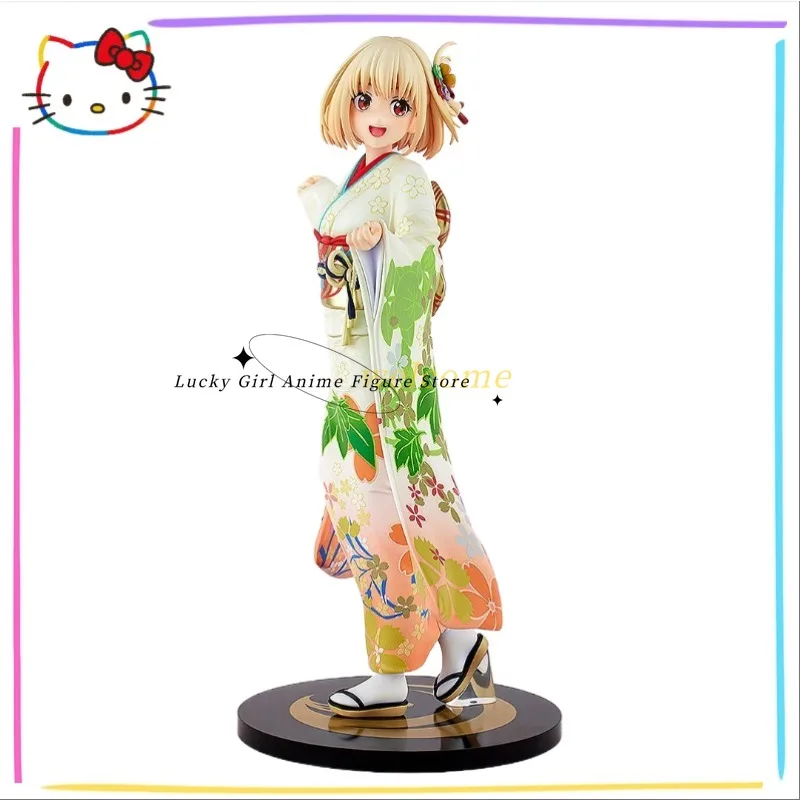 

+In Stock Original KADOKAWA Lycoris Recoil Nishikigi Chisato Kimono Style 23CM Anime Figures Model Dolls