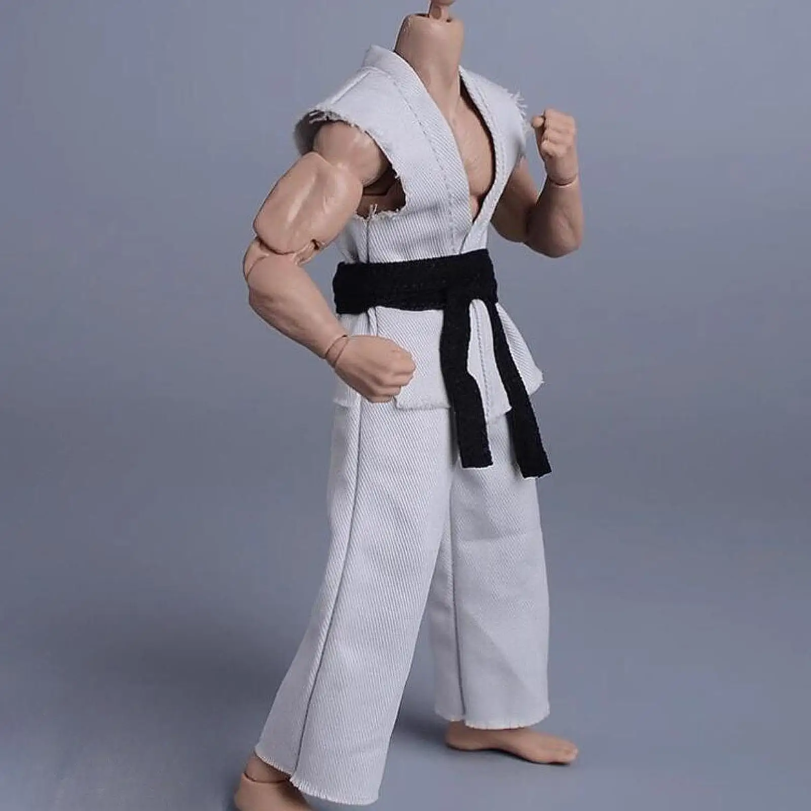 1/12 Scale Action Figures Samurai Kimono Doll Clothing 6 inch Figure Judo Uniform