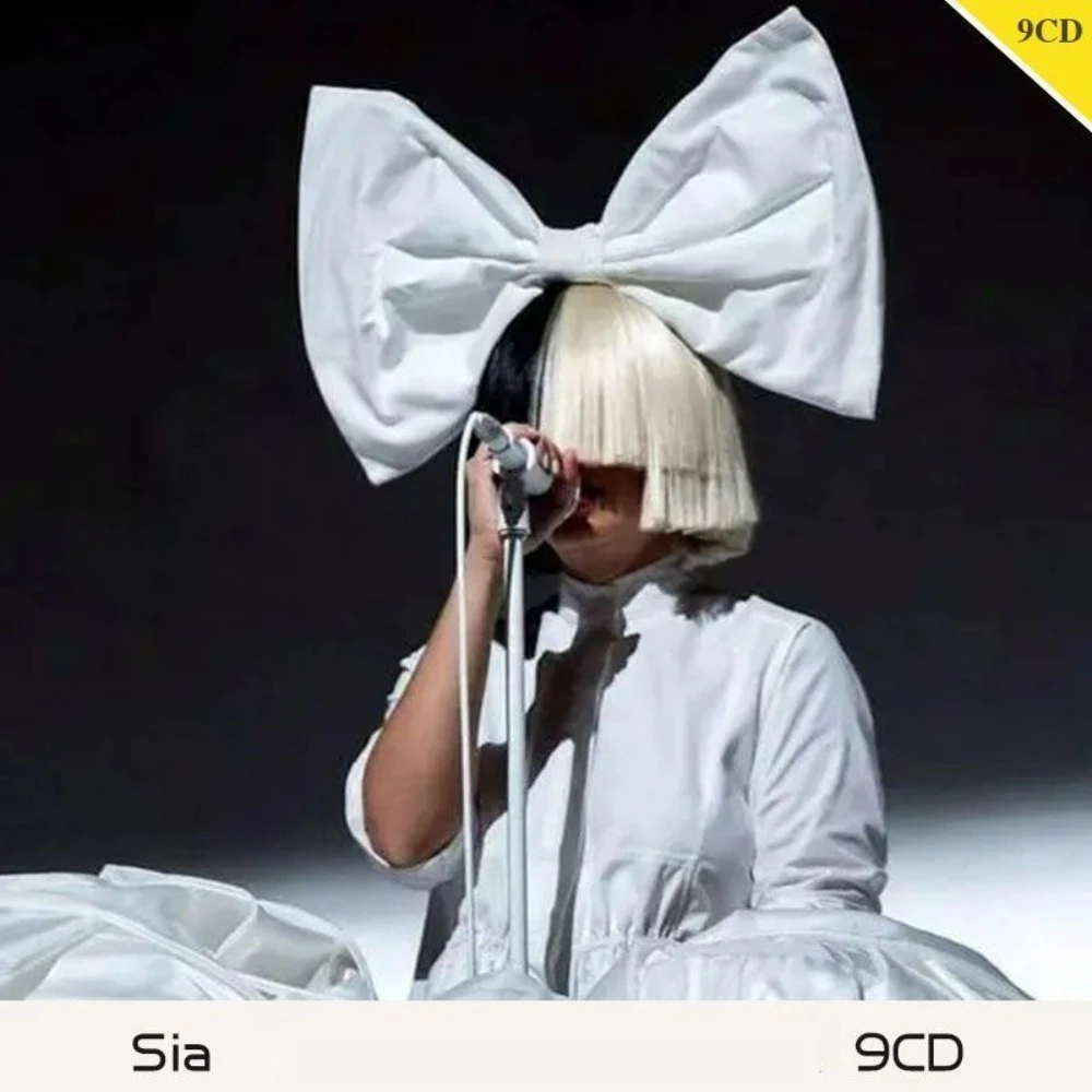 

Коллекция CD-альбомов Сии | 9-дисковый музыкальный диск для записи | Женский вокал в стиле западной поп-музыки с культовым голосом в стиле хаски | Популярные треки | Только диск