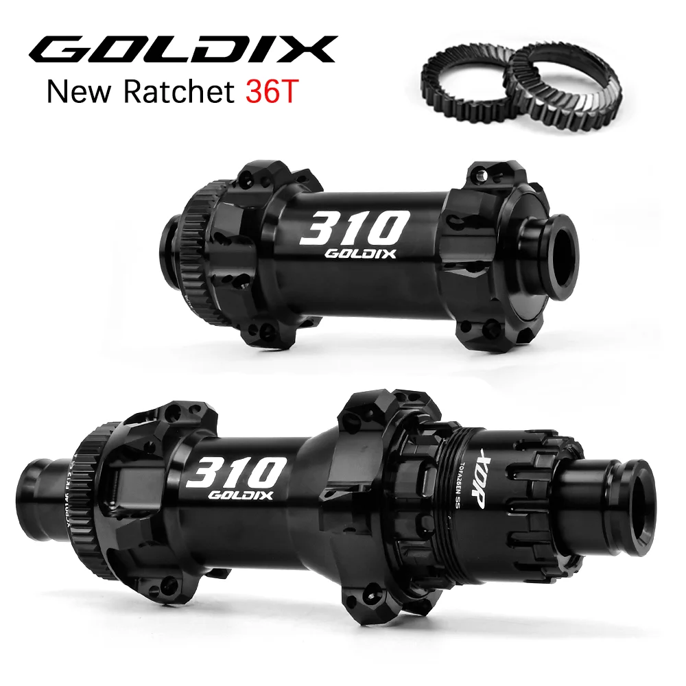 

Велосипедная втулка GOLDIX R310 Center Lock 24H New Ratchet для шоссейных велосипедов, громкая, с прямыми спицами, для систем SHIMANO SRAM HG/XDR