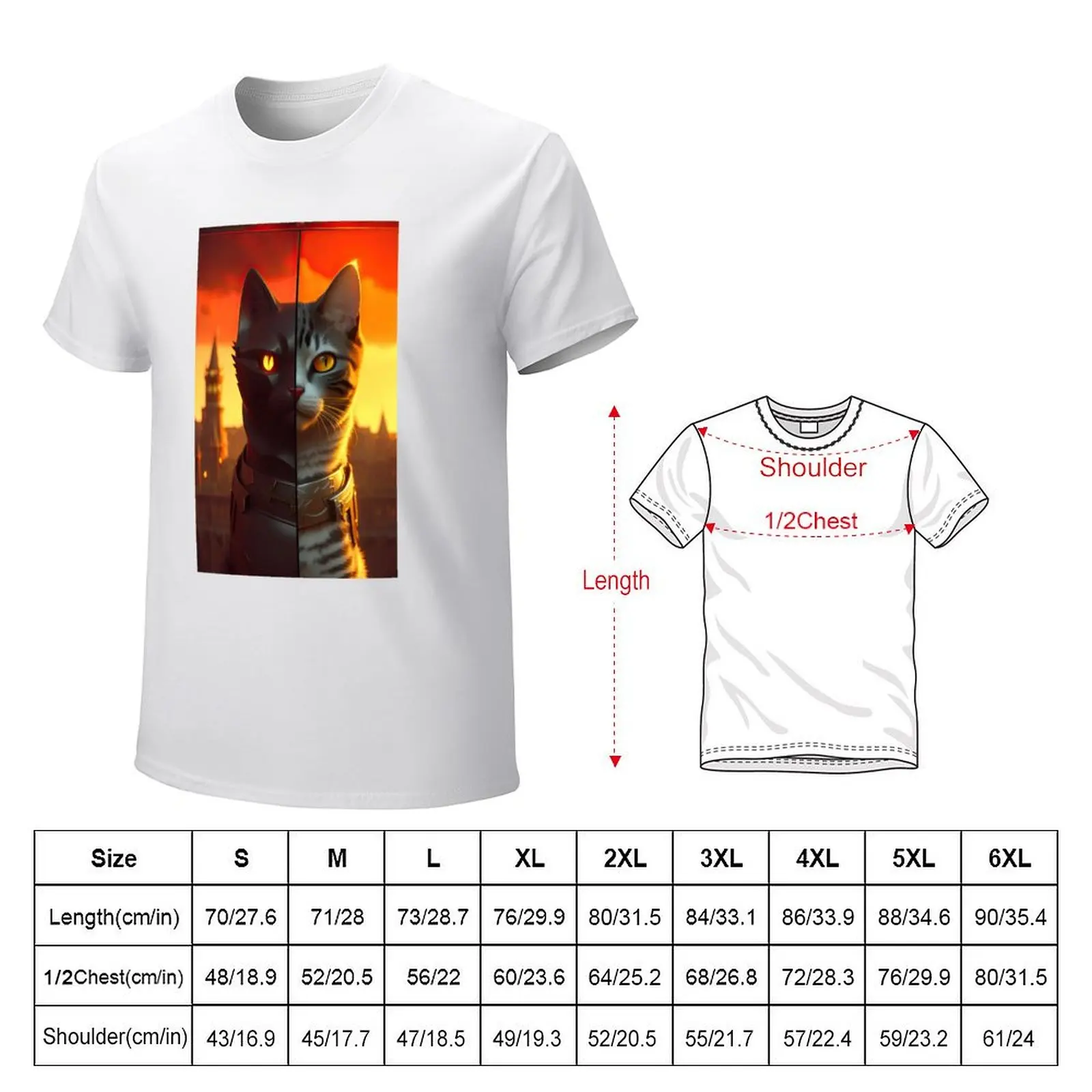 Cat knight alter ego T-Shirt sports fans quick drying summer top men t shirts