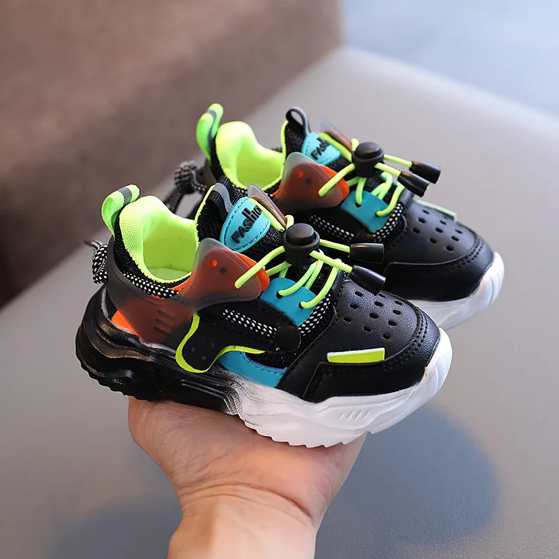 New Autumn Baby Girls Boys Casual Shoe Soft Bottom Non-slip Breathable Outdoor Fashion for Kids Sneakers Children Sports Shoes