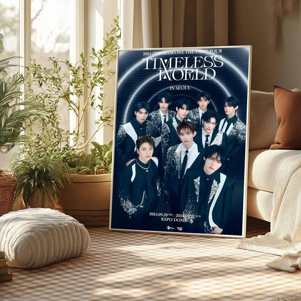 K-KPOP  ZEROBASEONE Poster Bedroom and living room posters, canvas paintings, wall art, home decoration - view 6