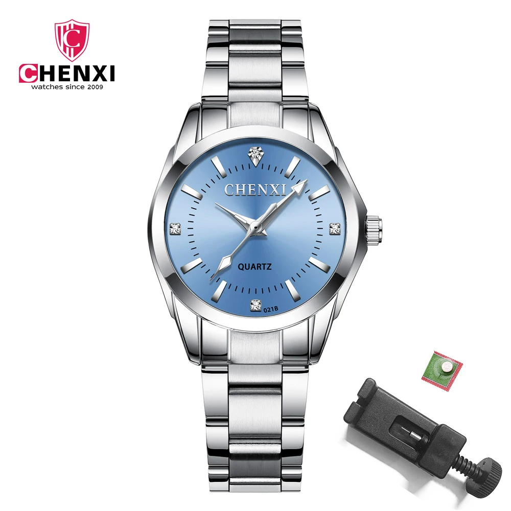 

CHENXI Watches For Women Fashion Quartz Wristwatches Stainless Steel Ladies Wrist Watch Female Elegant Clock Luxury Gift 2023