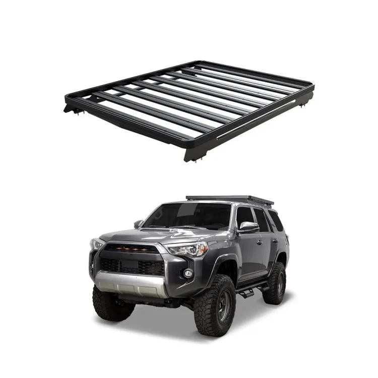 

For 4 Runner 2010-2022 Aluminum Steel 4x4 Roof Racks Off-Road Roof Platform Body Kit Luggage Rack Exterior Accessories