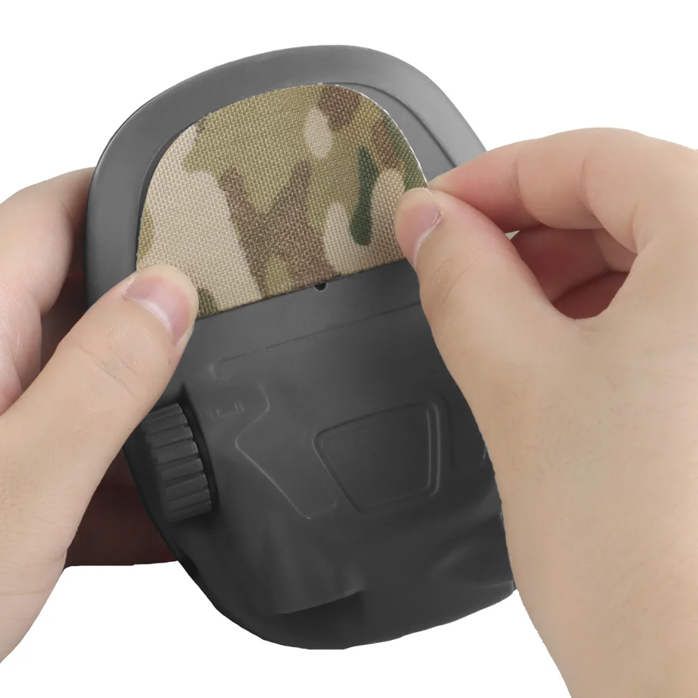 Tactical Headphones Camouflage Stickers Action Core AMP Hearing Protection Earcup Accessories Hunting and Shooting