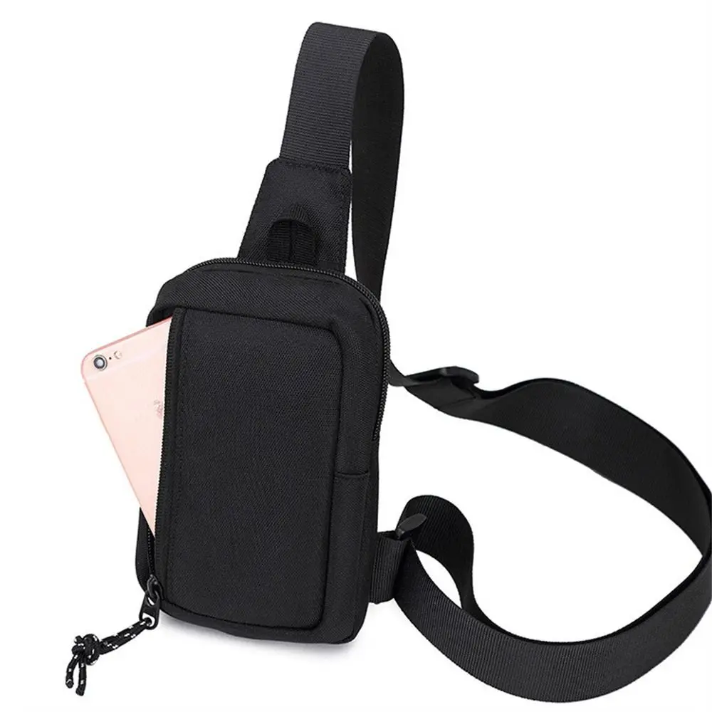 

Male Casual Handbag Crossbody Men Chest Bag Casual Small Male Shoulder Bag Black Handbag Man Phone Bags Running