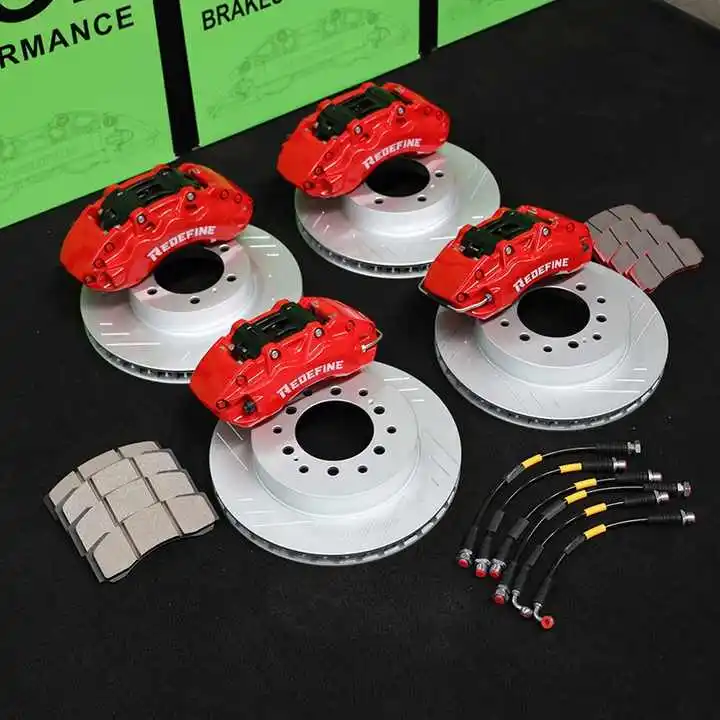 Customized Aluminum Brake System Pads 345mm Disc Rear Front 4/6 Pot Big Brake Caliper Kit for Lexus GX460