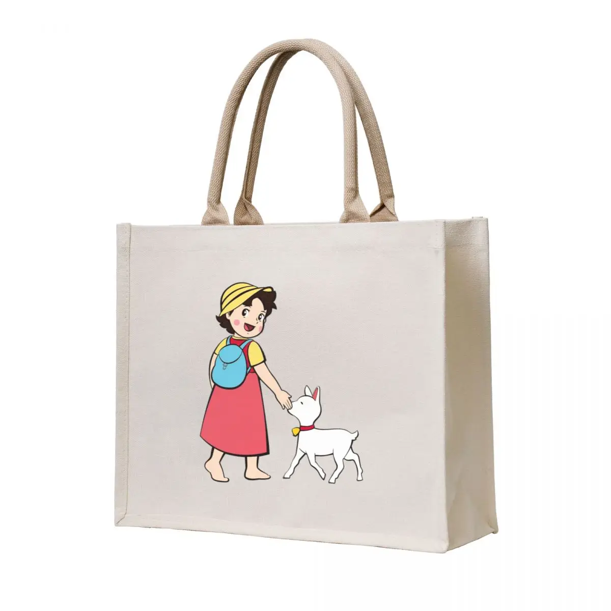 

Heidi and litle goat Tote Bag tote bag men's Reusable bags bags woman 2025