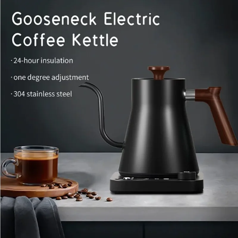 Goose Beak Constant Temperature Electric Kettle Smart Hand Brew Coffee Pot British Standard