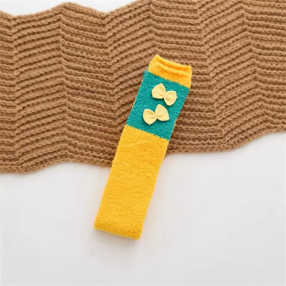 1 paio di calze autoreggenti a righe da donna Panda Cat inverno caldo da donna ragazza bianco divertente sopra i calzini al ginocchio lunghi natalizi