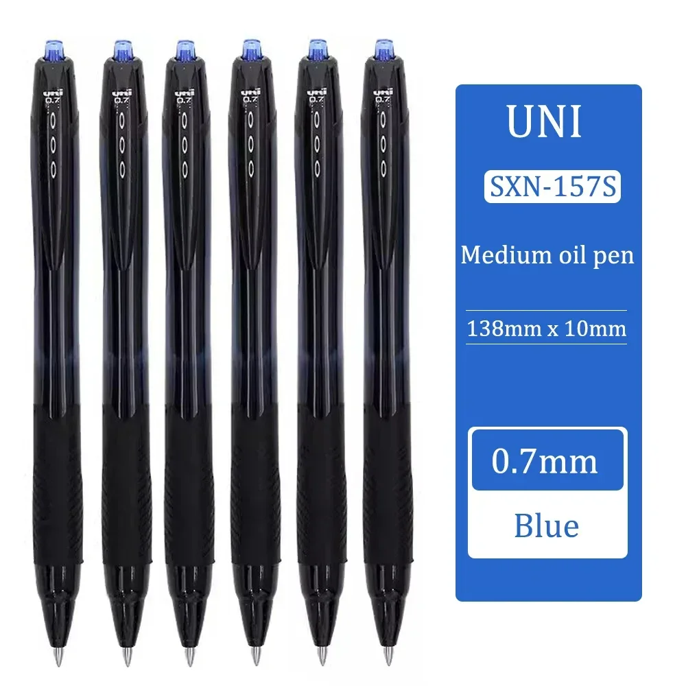 Japan Uni Jetstream Kugelschreiber SXN-157S Combination Signature Schwarz 0,7 mm Austauschbarer Kern-Gelstift Schreibwaren