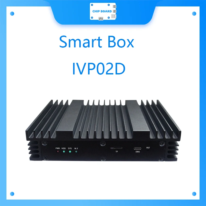 

MLU220 decodes 16 channel encoding and 8 channel 1080p30fps smart box ivp02d