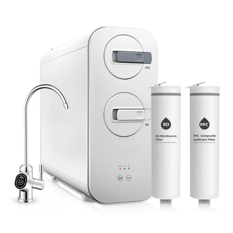 Household counter top Gpd tankless reverse osmosis water filtration system