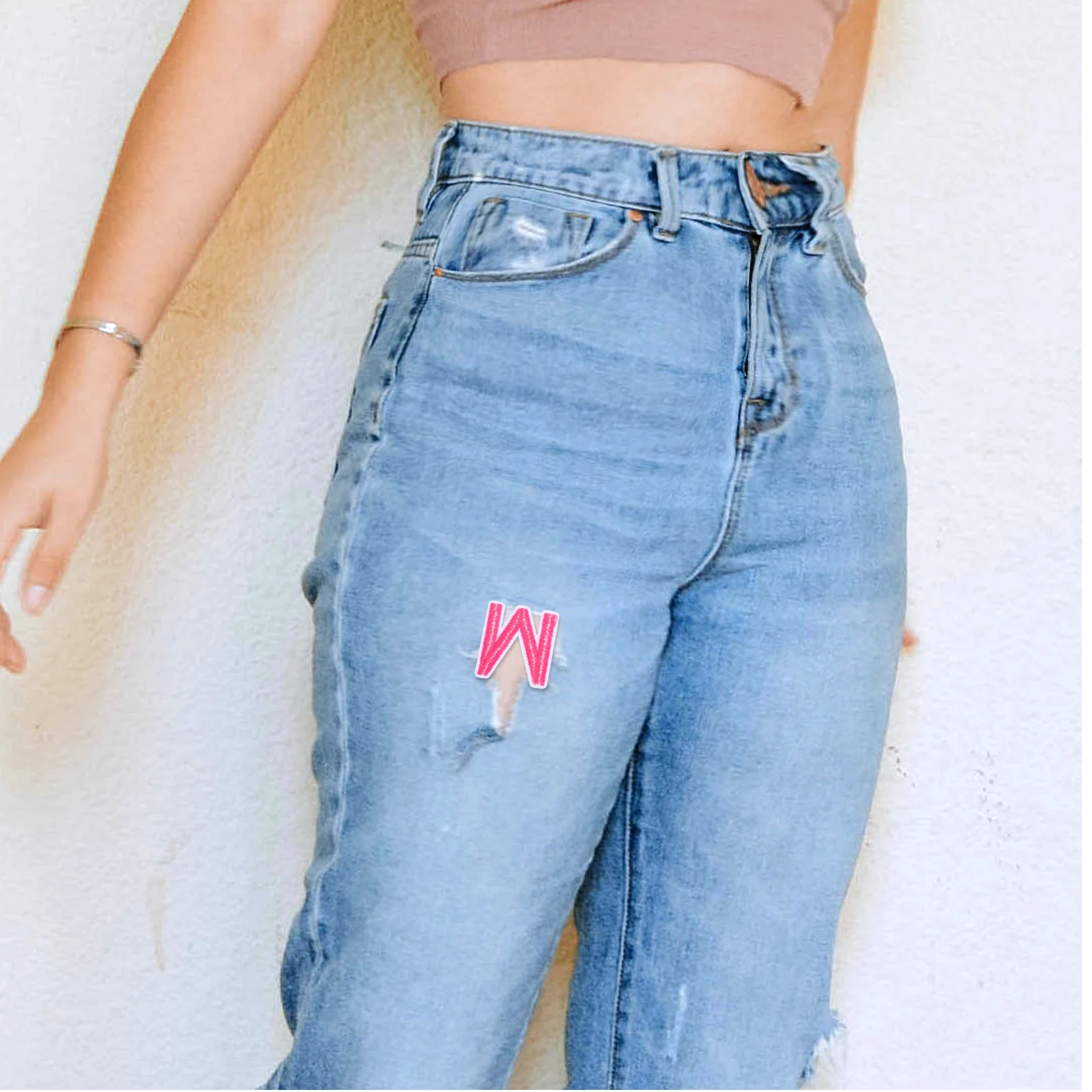 

72pcs Iron On Embroidered Alphabet Number A-Z 0-9 Sewing Appliques For Diy Clothes Bags Hats Durable Polyester Letters Numbers