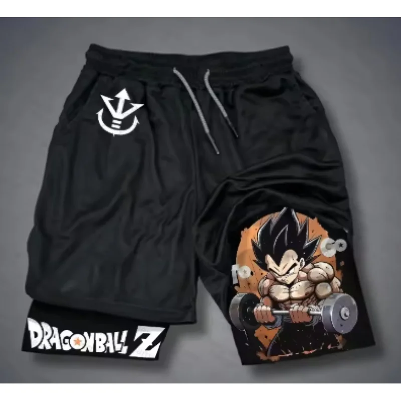 Calças de Corrida Masculinas de Verão para Fitness e Treino, Secagem Rápida, Shorts Esportivos 2 em 1 para Exercícios