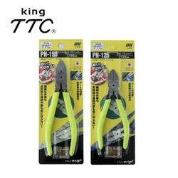 Japan King TTC Diagonal Pliers 5 Inch or 6 Inch For Cutting Plastic, Copper Wire, Aluminum Cable, Element Etc Repair Tools