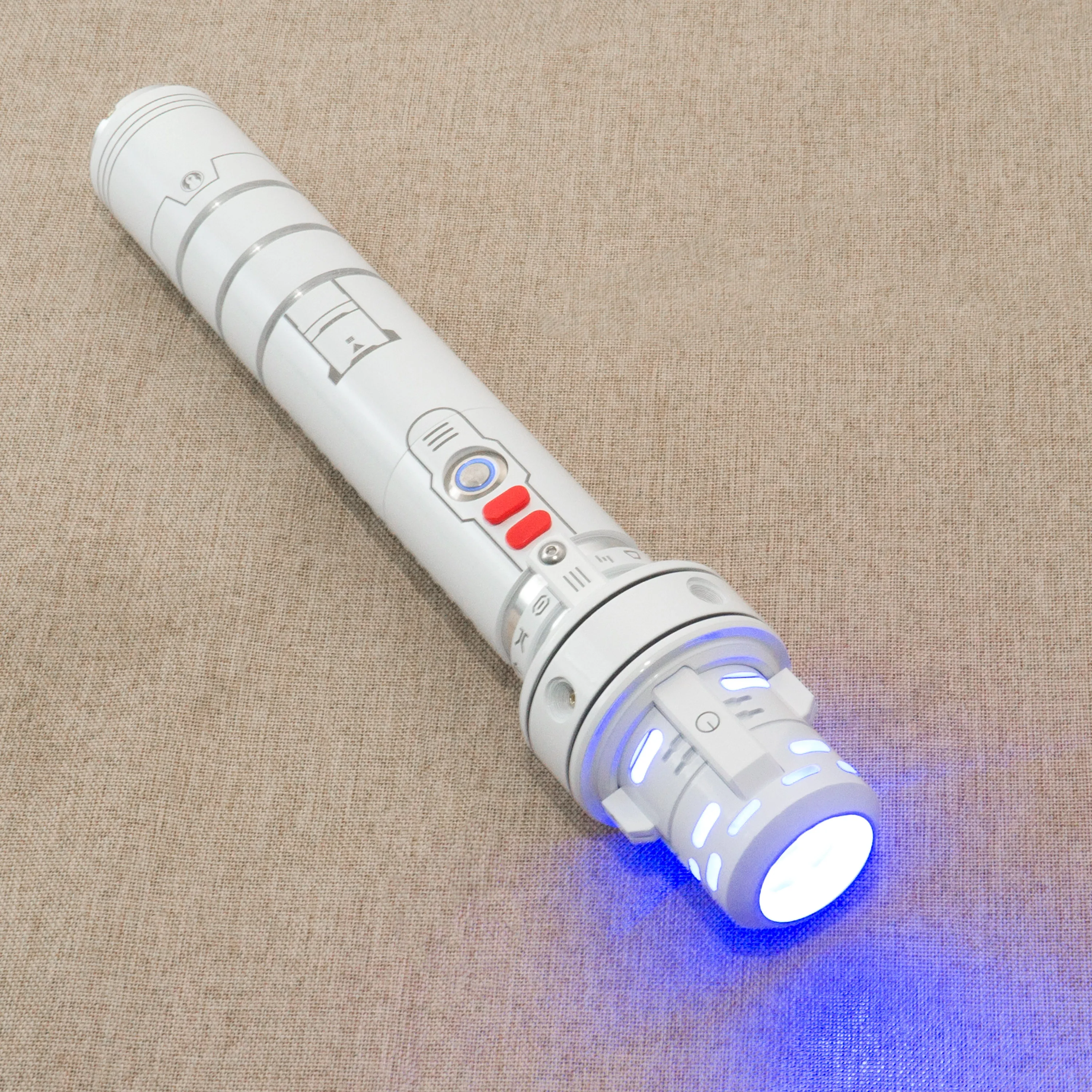 

Lightsabers RGB Neo Pixel Engraving design Smooth Swing Heavy Dueling All metal aluminum alloy material Anime Lightsaber