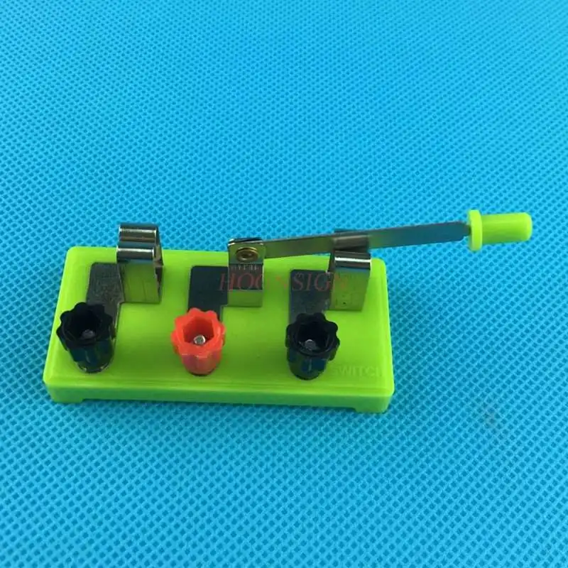 Single-pole double-throw switch Physics and electrical experiment teaching aids Teaching instruments Experimental equipment