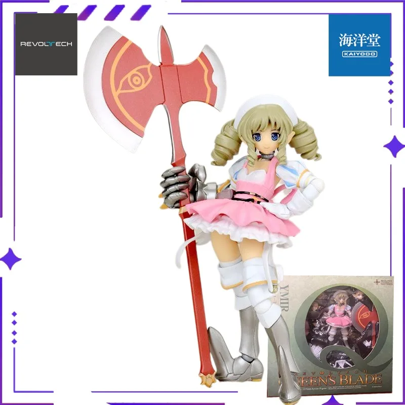 KAIYODO Oryginalna Technologia Kół Queen's Blade No.014 Heretic Interrogator 1P Karara Version Ruchoma Figurka Model Zabawka Kolekcjonerska