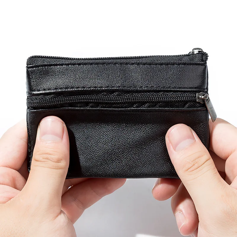 Women Men Coin Purse Men Small Bag Wallet Change Purses Zipper Money Bags Children Mini Wallets Leather Key Holder carteira