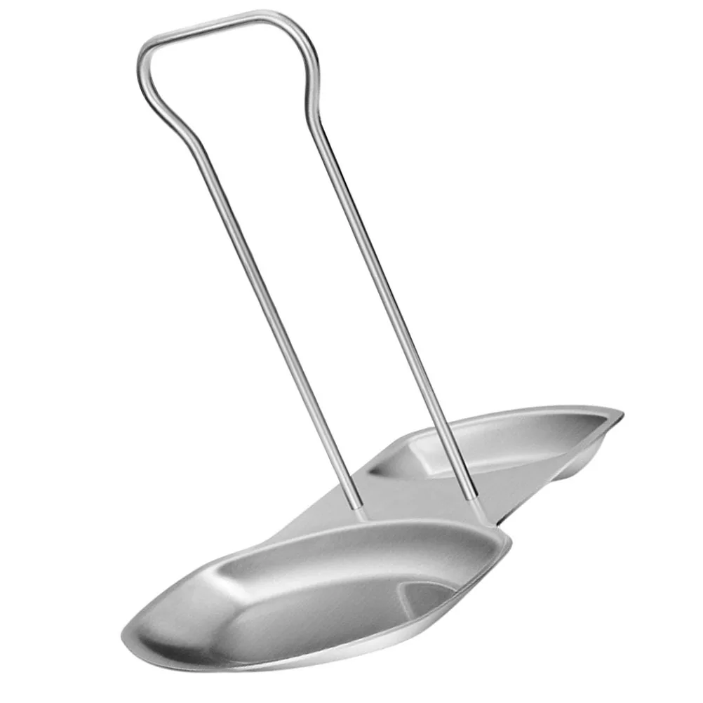 

Stainless Steel Spoon Holder Rack Cutting Board Pot Lid Storage Organizer Kitchenware Stand Food Grade Utensil Holder