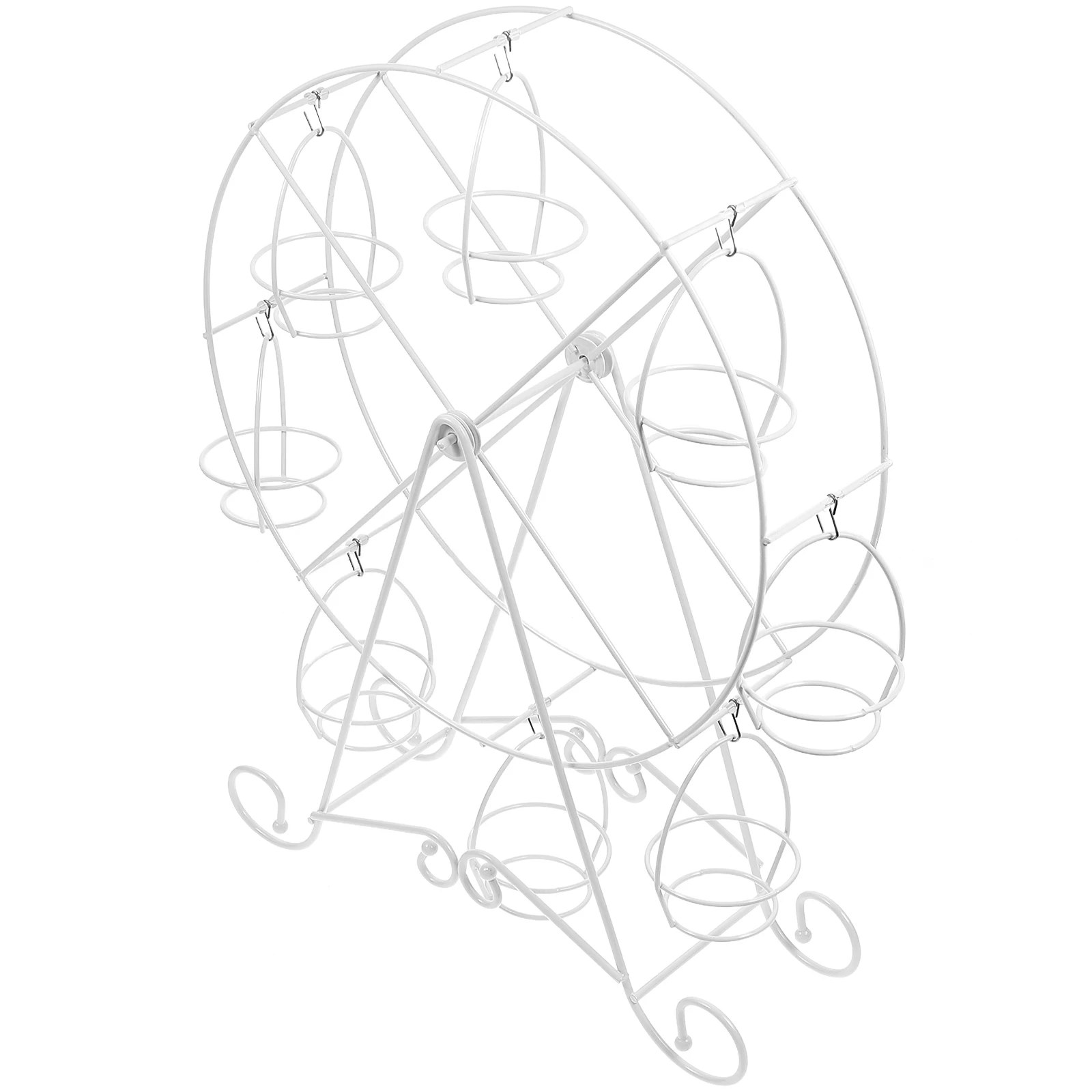 

Rotating Cake Display 900g Ferris Wheel Cupcake Holder Wedding Party Birthday Baby Shower Dessert Table Set