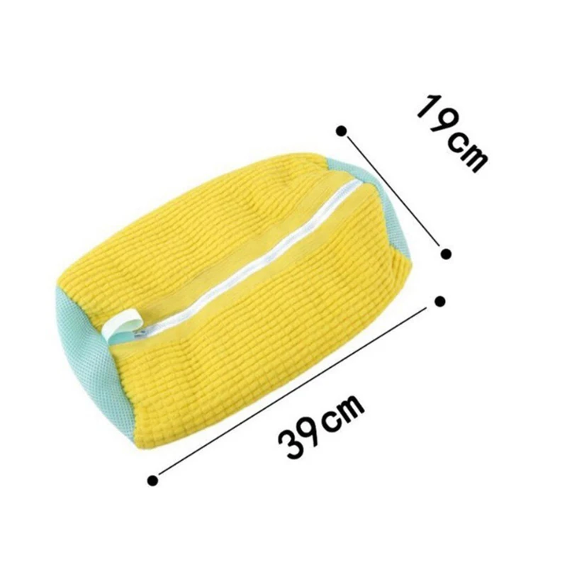 Gentil Shoes Protector Saco de Lavanderia, Reutilizável Casa Máquina de Lavar Roupa Amigável Bag, Prático, Durável, Não Fácil Deformar